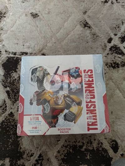 Transformers trading card game booster box sealed