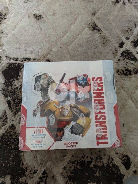 Transformers trading card game booster box sealed 0