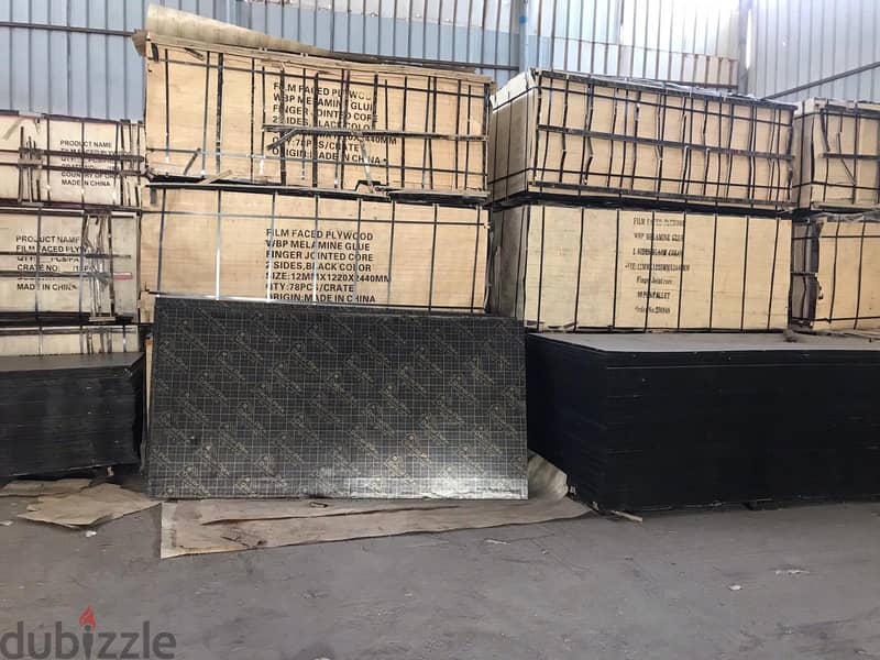 Black Film Faced Plywood 3/4" for sale very good price 3