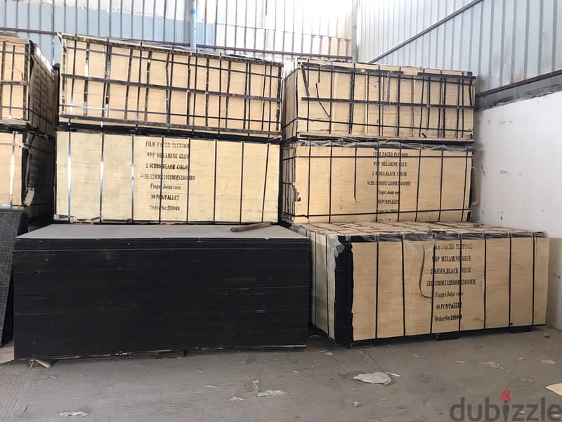 Black Film Faced Plywood 3/4" for sale very good price 4