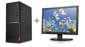 Lenovo Core i5-8GB -256GB SSD,+500GB 4th Gen with 22” monitor