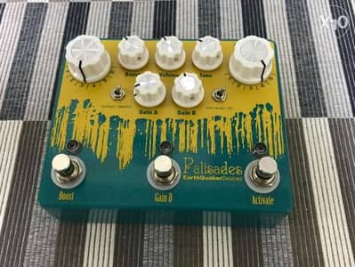 Earthquaker palishades overdrive pedal