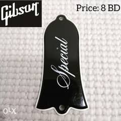 genuine original Gibson Les Paul Special 2-ply truss rod cover plate. 0