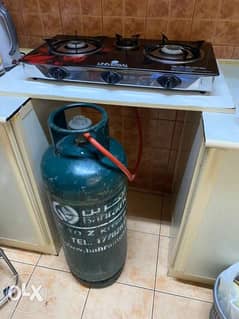 gas cylinder stove compalte set 0