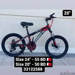 bikes size 24" & 20"