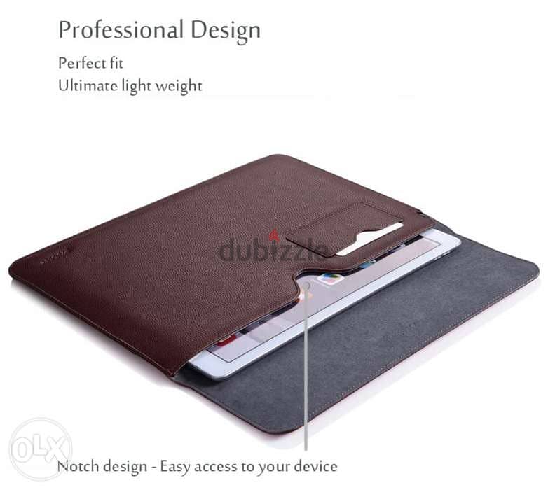 ProCase 9.7-10.5 Inch Wallet Leather Sleeve Case 1