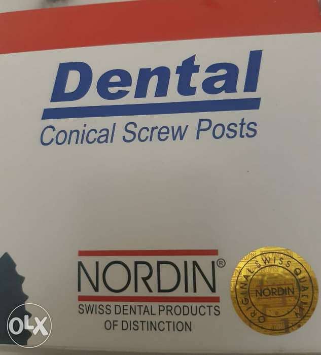Dental conical screw 2