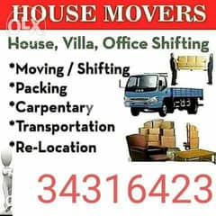 House carpanter and moving 0
