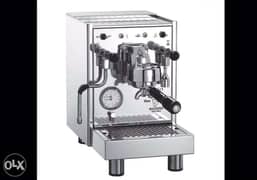 Commercial Coffee machine Barrera single group , made in Italy 750 bd 0