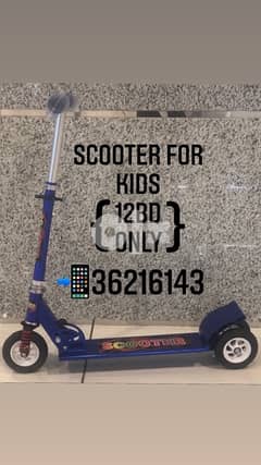 Big Sized 3 Wheel Height Adjustable Scooter For Kids. 0