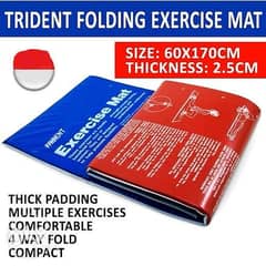 Trident Gym Exercise Mat with (small Yoga Mat) 0