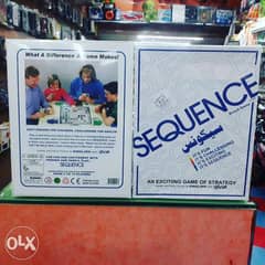Sequence board game for sale each 3.500 0