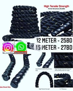 (36216143) VERSATILE & EFFECTIVE Gym rope can be used for grappler thr 0