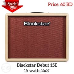 Blackstar Debut 15E 15w 2x3" Practice Amp 2021 model. 0