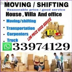 House shifting moveing things low price