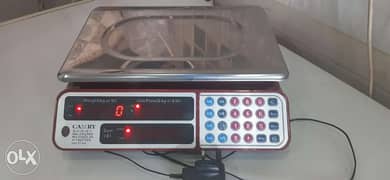 Electronic weigh 0