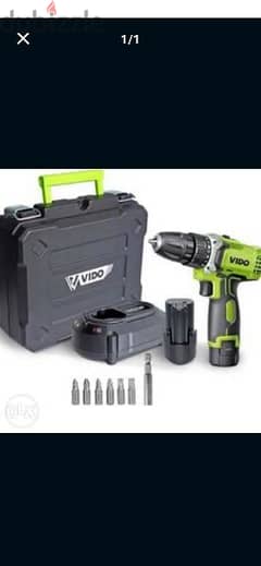 Vido cordless Drill 10.8v 0