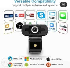 Webcam with mic 1080p 0