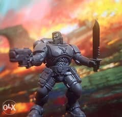 Warhammer 40k space marine. Custom build with magnets. 0